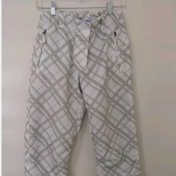 Gotcha Pants - Gotcha Women's Snowboarding/Ski Pants, Sage Green And White, Size XS